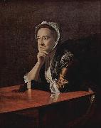 Mrs. Humphrey Devereux, oil on canvas painting by John Singleton Copley, John Singleton Copley